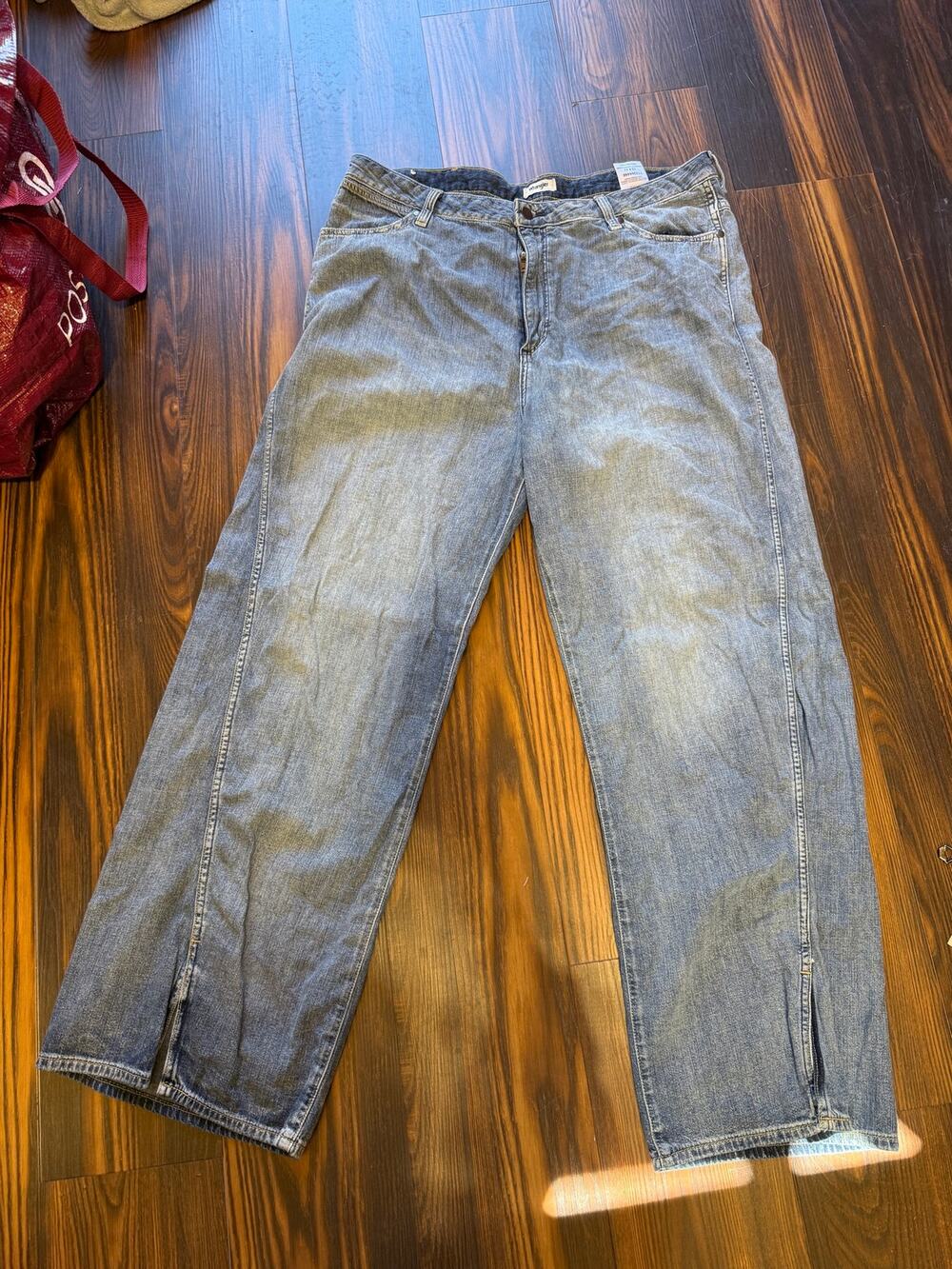 Wrangler Women’s Loose Spat Mid Rise Jeans Size 35=20